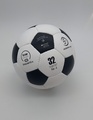 Мяч футбольный 32-х дольный из натуральной кожи №4   арт.5C157-K64 